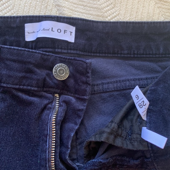 LOFT women’s corduroy pants size 6 - Picture 3 of 5